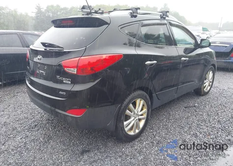 2011 Hyundai Tucson Limited из США, поврежденный, VIN KM8JUCAC7BU229544